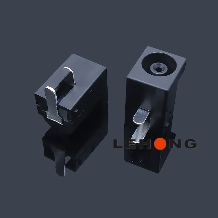 DC-012SKB双孔90度/回流焊/全铜环保/DC电源插座/直流DC插座