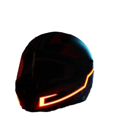 riding luminous helmet light strip Cold light sheet