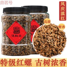 sc鼎茗号特级滇红金螺2024新茶正宗凤庆古树滇红蜜香型大份量罐装