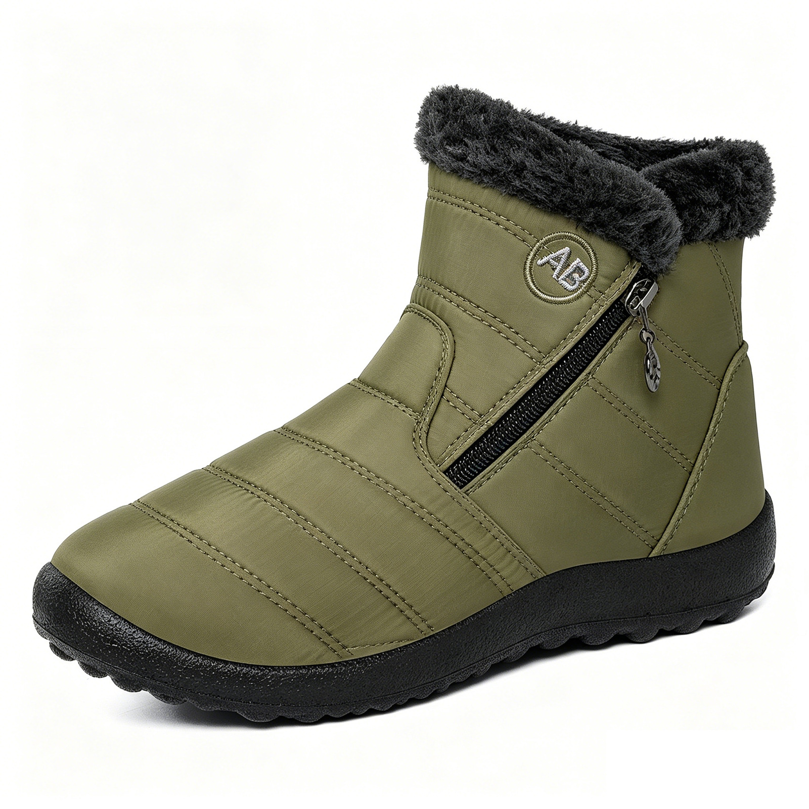 Zapatos de algodón de invierno nuevos zapatos de algodón de barril largo de comercio exterior al por mayor calentamiento de alto impacto botas de algodón transfronterizas pareja botas de nieve de tamaño grande