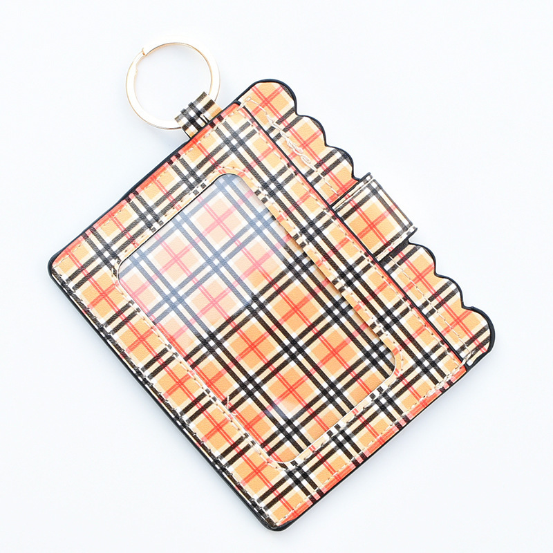 Cross-border Amazon PU leather card holder leather coin purse sunflower leopard print snake pattern bank card ID card holder