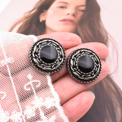 復古點油金屬紐扣小香風大衣西服外套粗花呢扣子開衫裝飾扣