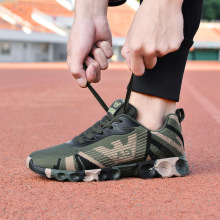 2025春秋新款网面迷彩鞋男女跑鞋跑步鞋训练鞋户外旅游军训鞋