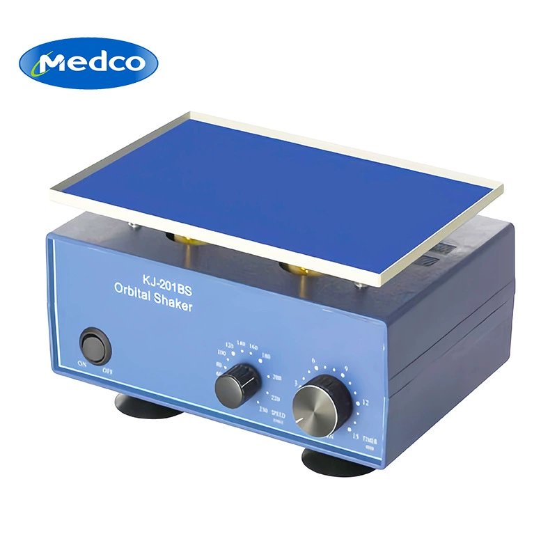 Эксклюзивный трансграничный лабораторный горизонтальный осциллятор KJ-201BS, шейкер для мешков для крови, вращающийся шейкер с регулируемой скоростью