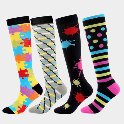 Cross border Explosive money Compression stockings suit Amazon Selling Calf socks Free combination Set Socks motion run
