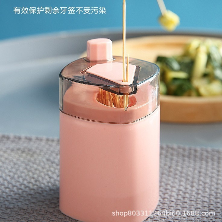 二頭の竹の細いつまようじ家庭用果物のつまようじ500本の箱の中の使い捨ての竹の二頭の果物の竹のつまようじ|undefined