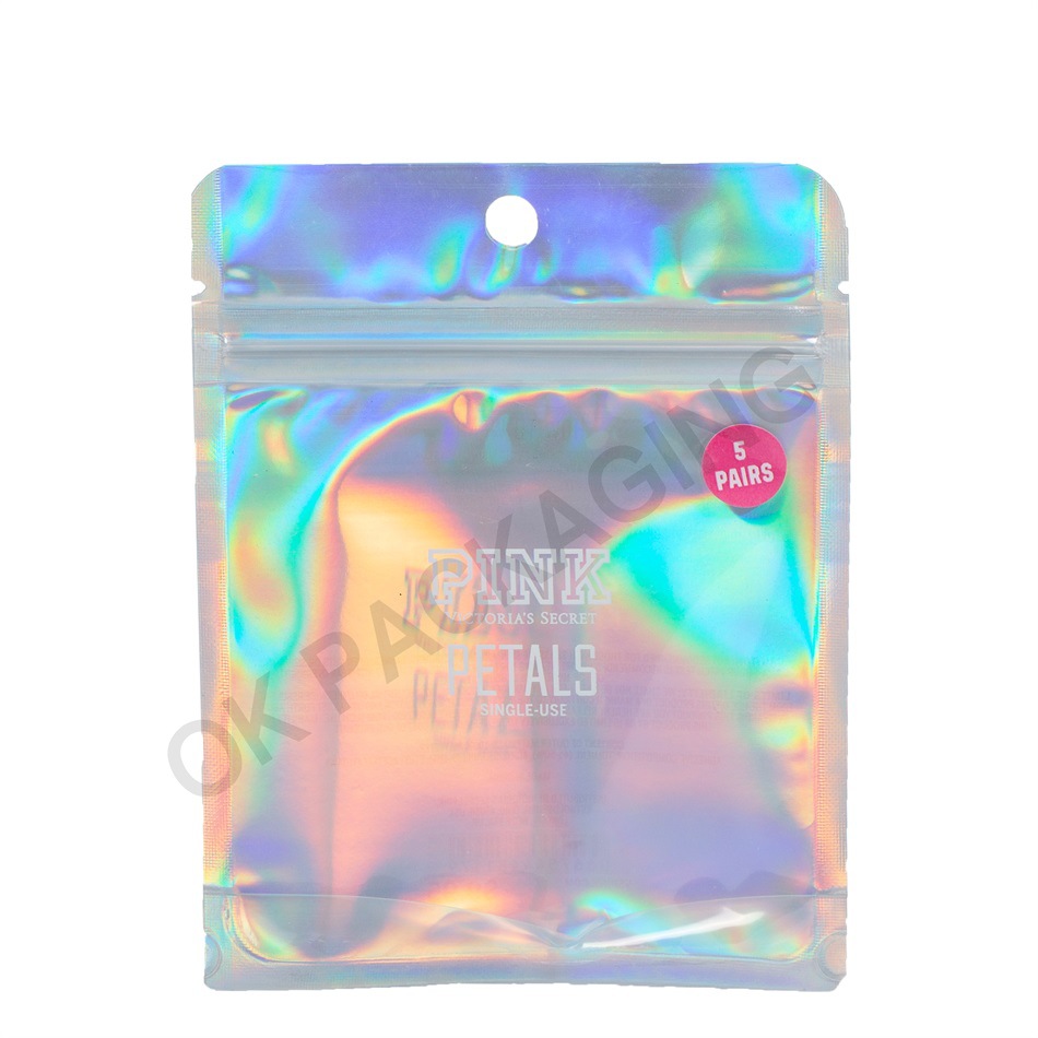 供应镭射包装袋 耳塞数据线U盘等电子配件防静电阴阳骨自封包装袋