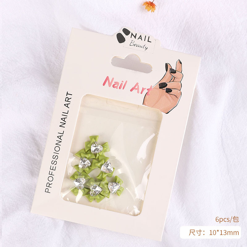 Joyería de uñas arco Nuevo 2023 decorativo de uñas accesorios tridimensionales populares Accesorios Negros en línea mezclar y combinar