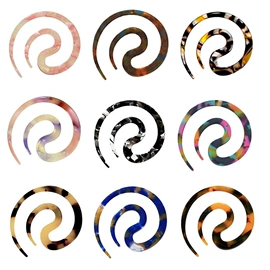 发夹;发卡;发钗