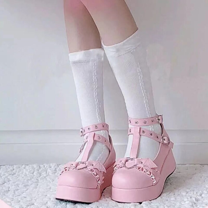 Spring Round-Toe Sweet Mary Jane Shoes 2023 New Wedge-Heeled Thick-Soled Small Leather Shoes Amazon Export Flats for Women Spring Round-Toe Sweet Mary Jane Shoes 2023 New Wedge-Heeled Thick-Soled Small Leather Shoes Amazon Export Flats for Women