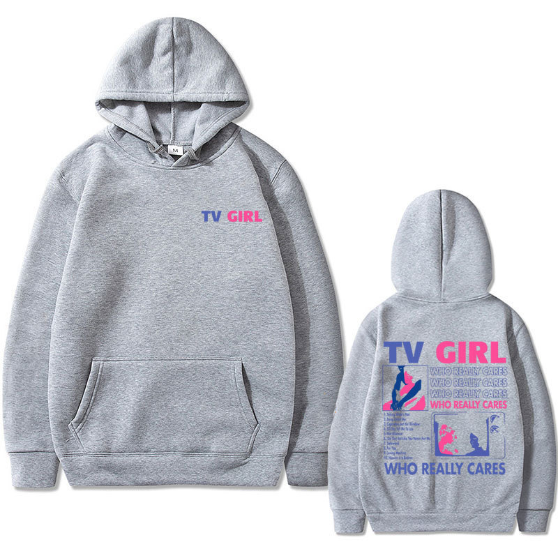 New TV Girl Hoodie Who Really Cares Album Print Men Woman Ho