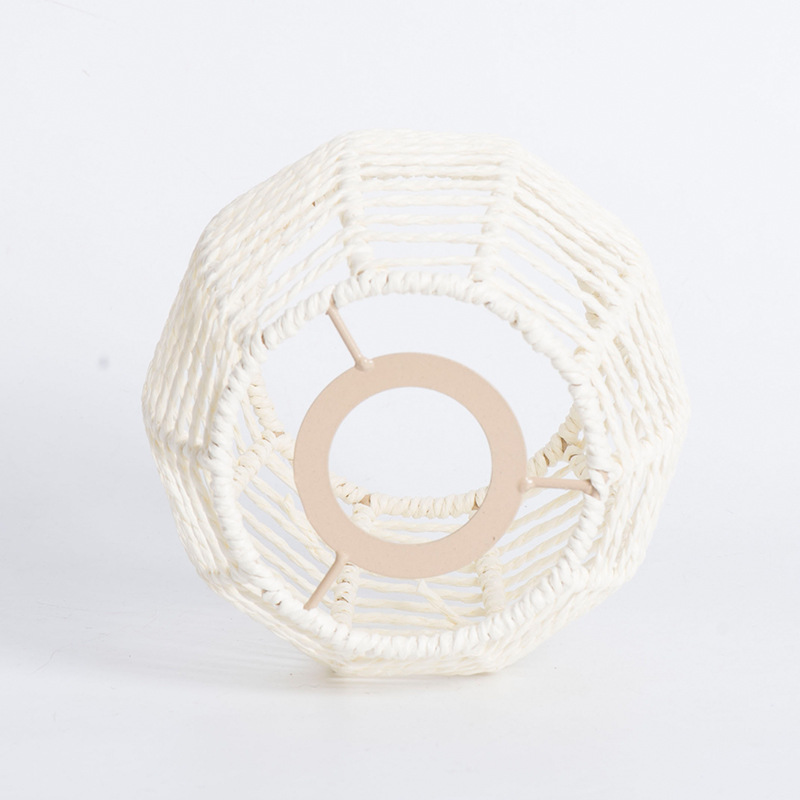 Lámpara de viento silenciosa sala de estar comedor sala de té casa de alojamiento tienda de té de leche personalidad de estilo chino medieval tejido a mano lámpara de lámpara