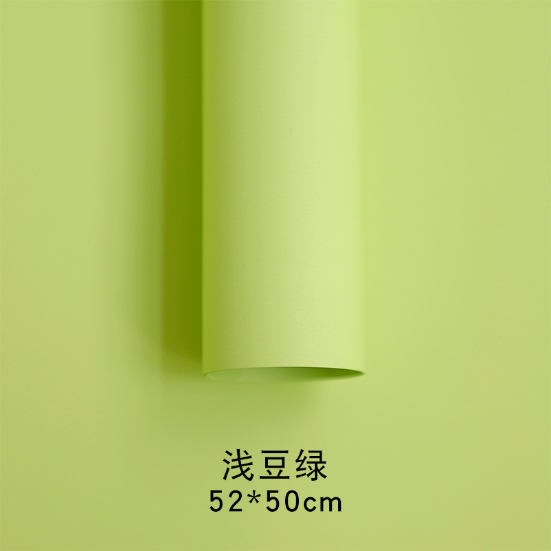 Huaxi espesar 7,5 seda dopamina color sólido papel de moda impermeable flor embalaje de papel floral ramo floral al por mayor transfronterizo