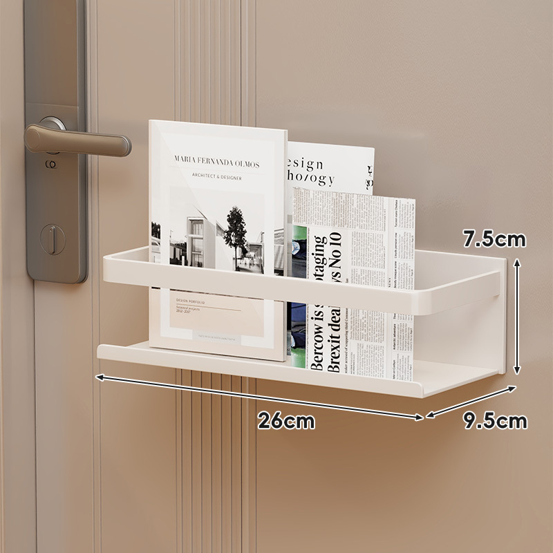 磁気フック玄関ドア傘収納ボックスドア後部収納ラック靴ラックバッグコートティッシュペーパー壁掛けラック