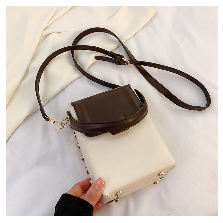 Borsa a tracolla donna quadrata alla moda elegante e versatile_voghion.com