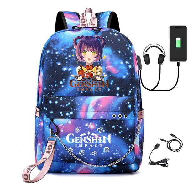 Iron chain starry sky blue 1