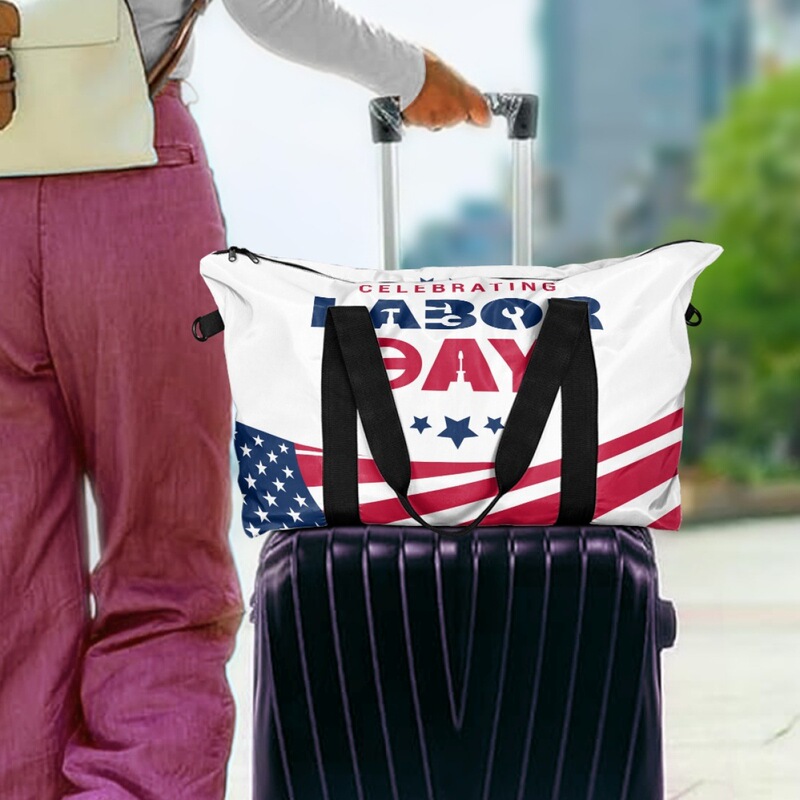 International Station labor day Celebrates Printing trip Workers Labor Glory America Holiday Short Distance Luggage Bag International Station labor day Celebrates Printing trip Workers Labor Glory America Holiday Short Distance Luggage Bag