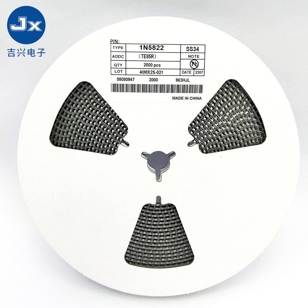 1N5822 SS34 肖特基二极管 3A大芯片 贴片二极管