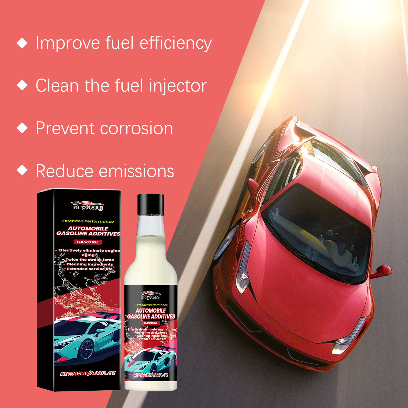 Rayhong Car Fuel Additive Protects Engine Keeps Parts Wear System Clean Additive
