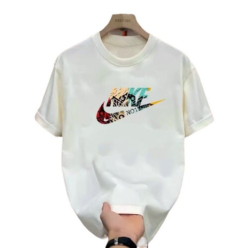 2025 new blockbuster fashion brand American T-shirt men's summer design printed short-sleeved casual sports all-match