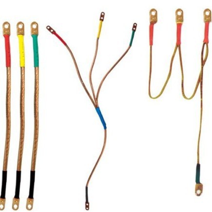 百鼎JDX-A型高压短路接地线三相合相式3×1M +3.5M接地线25mm2