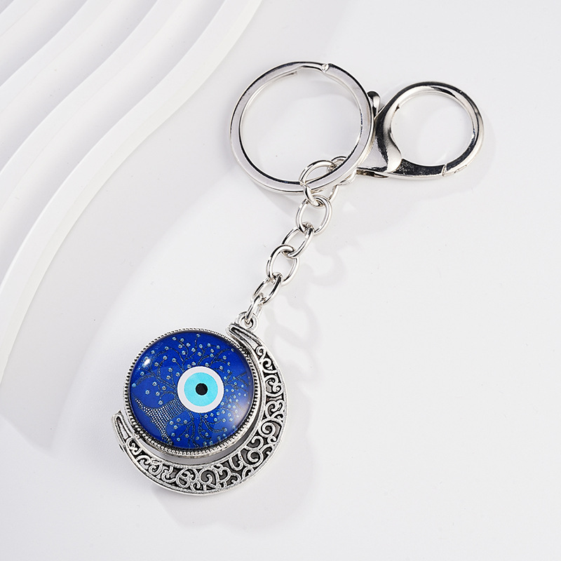 Cute Style Cute Devil's Eye Metal Epoxy Unisex Bag Pendant Keychain