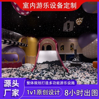 2025高端大型儿童乐园淘气堡游乐场设备小区室内娱乐设施厂家定制