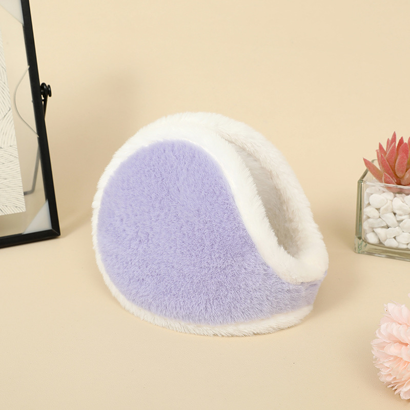 新しい冬用メンズ・レディース保温イヤーマフ、厚手のファー付き防風・防寒イヤーマフ、在庫あり