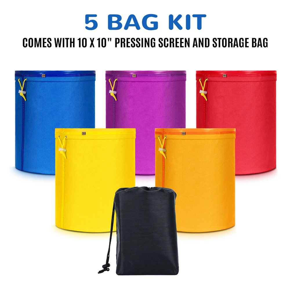 Цедильный мешок завода выпарки сути сумки выдержки парника цедильного мешка 5 галлонов гидропонный травяной