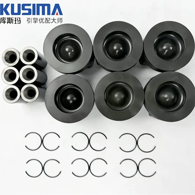 Kusma High Performance, Piston, piston ring, piston pin