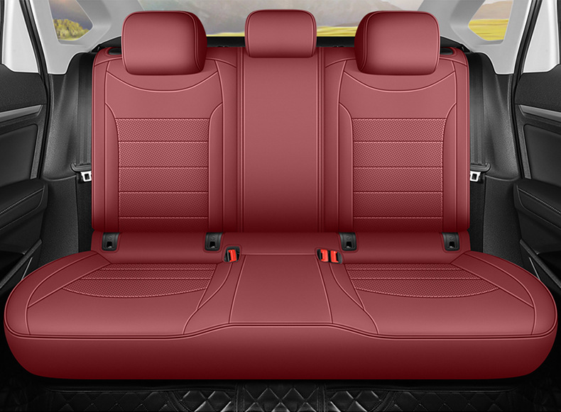 2013-24 Volkswagen Jetta Special Car Seat Cover Four Seasons Universal Leather Seat Cover Full Leather Car Cushion