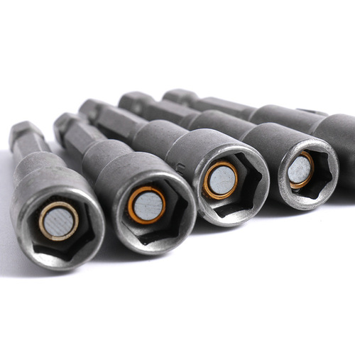 Strong Magnetic Tailstock Sleeve, Tailstock Nut Sleeve, Hex Strong Magnetic Screw Head Bit Holder, Multi-Purpose Gun Drill Chuck