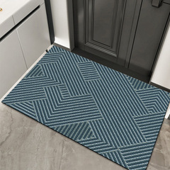 Wire ring entry floor mat dust-repellent, soil-resistant and dirt-resistant entrance door entrance carpet floor mat non-slip simple modern door mat