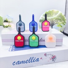 新款卡通球拍迷你健身钥匙扣包包挂件配饰配件地推活动小礼品批发