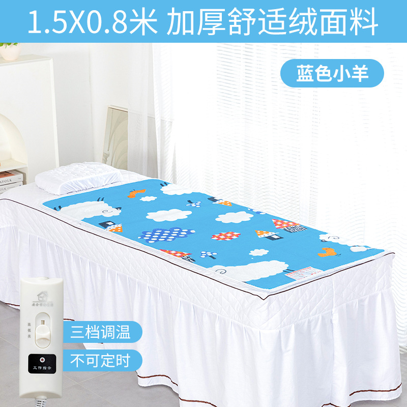 美容ベッド電気毛布シングル美容院専用マッサージベッド小型家庭用ソファーの上の小さいサイズの電気布団