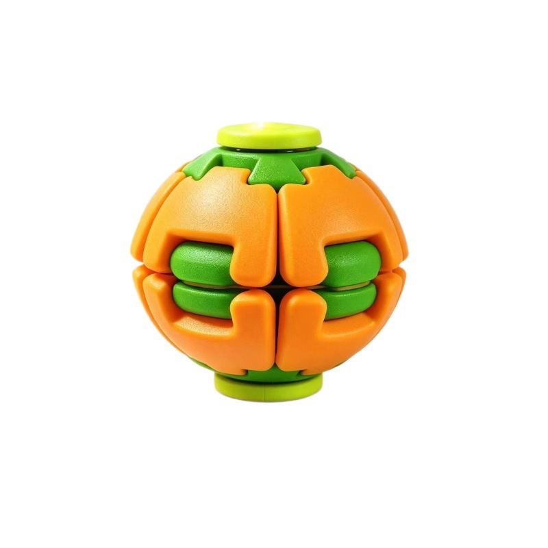 Cross-Border Press-And-Spin Stress Relief Ball 3D Printed Finger Gyro Fun Stress-Relief Fingertip Gyro Rotating Educational Toy