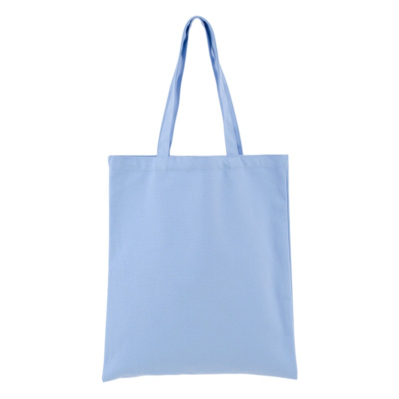 Bolsas de compras de lona ecológicas al por mayor, coloridas y lisas, bolsas de mano de algodón, bolsas de compras personalizadas con asa para el hombro.