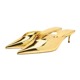 Shallow Mouth Single Shoes Women's 2024 Summer New Back Air Thin Heel Sandals Women's Pointed Gold Metal High Heels Women's Shoes