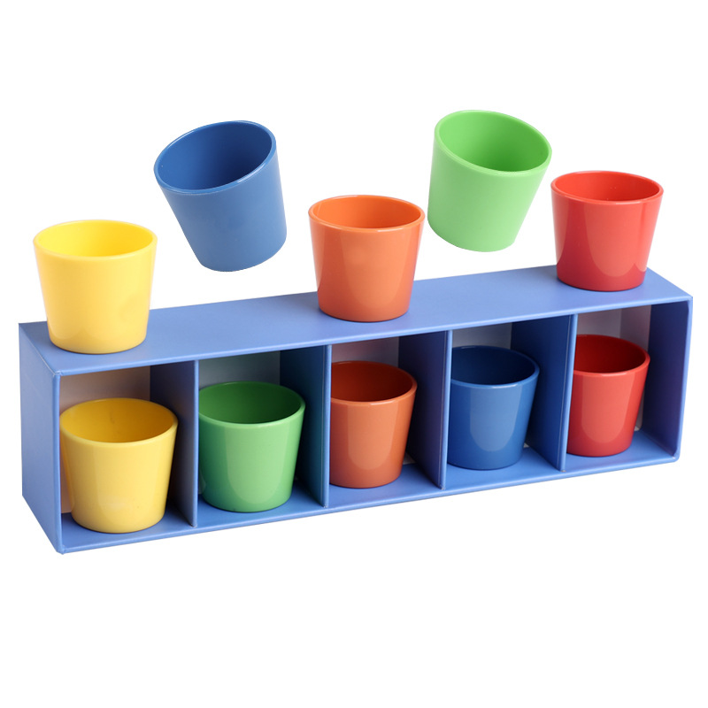 Taza de adivinanzas creativa para niños transfronterizos Juego de pensamiento lógico Rompecabezas para bebés Educación temprana Diversión práctica Juguetes de batalla para dos jugadores