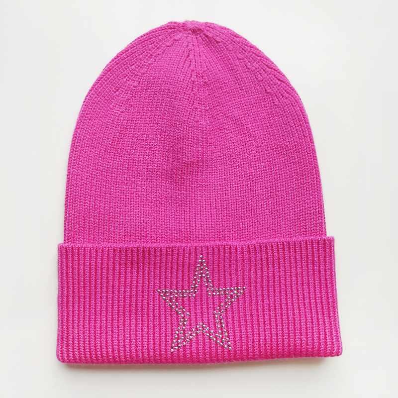 Shun Zun sombrero de punto de perforación en caliente que enreda sombrero de lana sombrero de Jersey para hombres y mujeres al aire libre a prueba de frío cálido sombrero frío invierno personalización