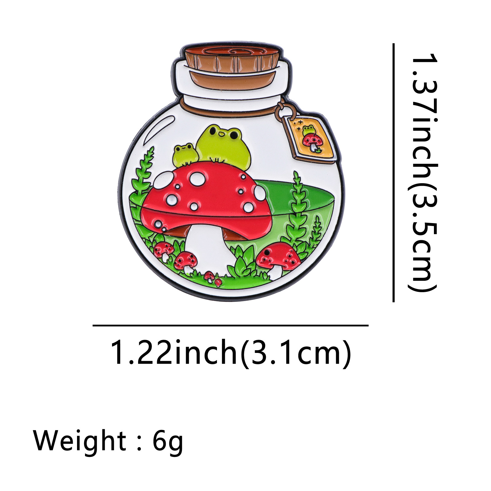Zinc alloy Material Letter, Frog Pattern Cute Modern Style Pin Letter Frog Zinc Alloy Enamel Unisex Brooches