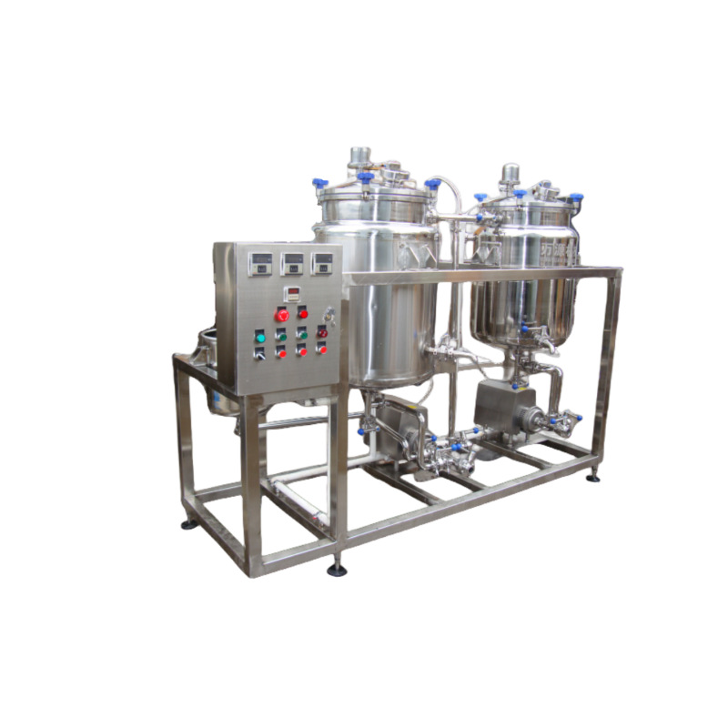 不锈钢鲜奶巴氏杀菌机组巴氏灭菌机乳制品机械设备乳品灭菌机