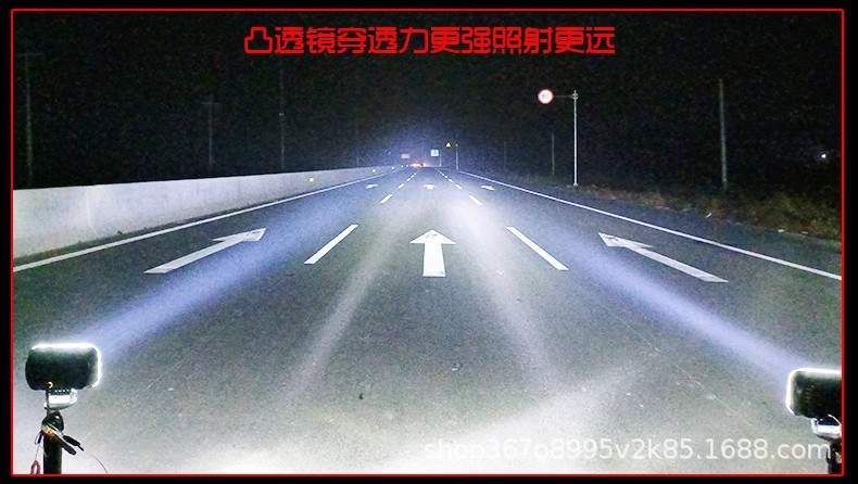 Super Bright 12V 24V Led Lights for Trucks, Excavators, and Forklifts; High-Intensity Lights for Cars, Backup Lights, and Modified Lights