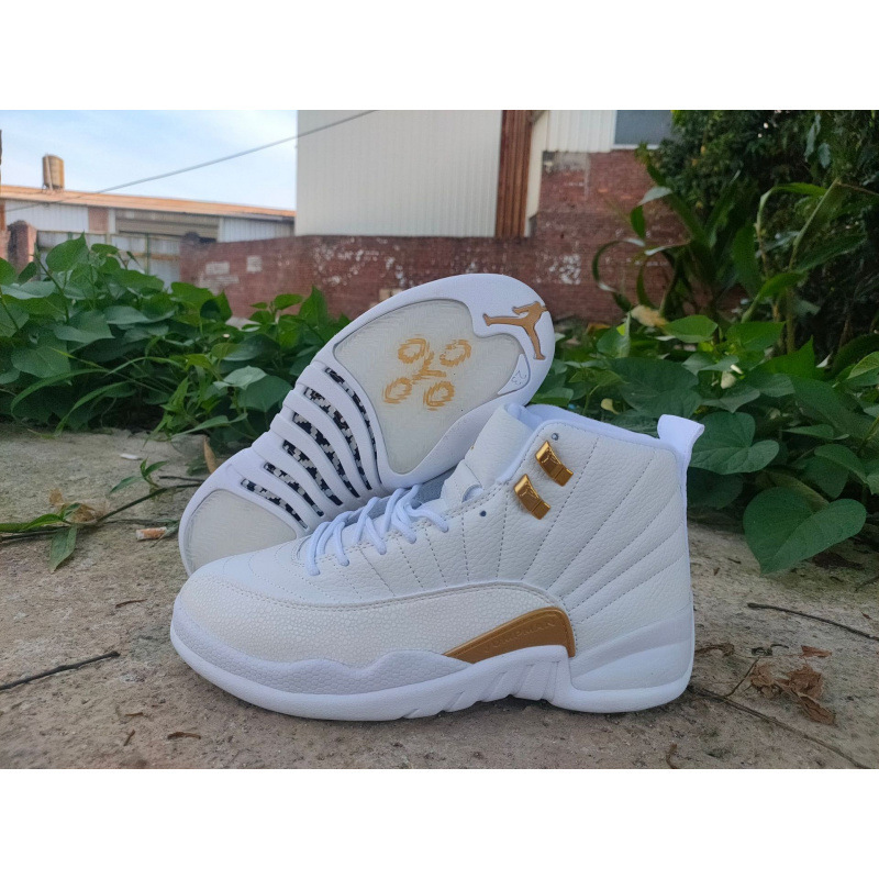 Transfronterizos Putian zapatos puros aj12 hebilla de oro negro Copa del Mundo hebilla de oro Gamma Blue Jiao 12 zapatillas deportivas para hombres y mujeres image 30