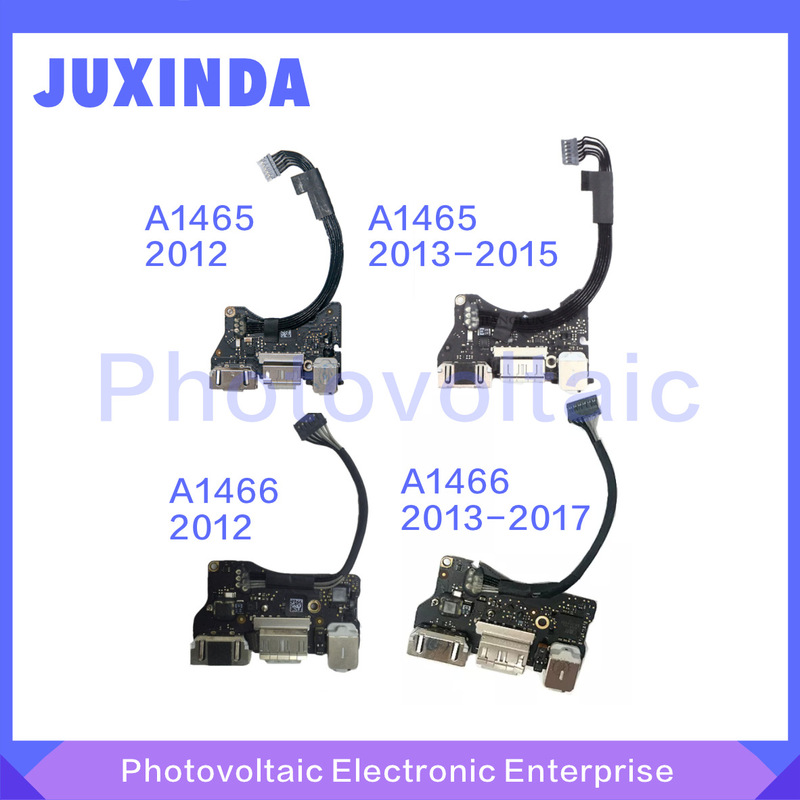 Applicable to MacBook air A1466 A1465 USB sound card small board charging power interface small Board