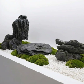 仿真绿植;仿真盆栽;景观石