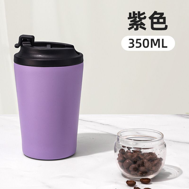 Acero inoxidable transfronterizo taza de café americana taza de agua de moda para automóviles taza de aislamiento de moda taza de regalo de negocios de oficina