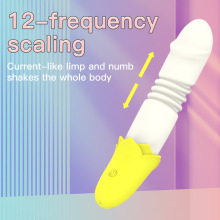 新款香蕉自动伸缩震动棒女用自慰器具性玩具成人情趣用品外贸批发