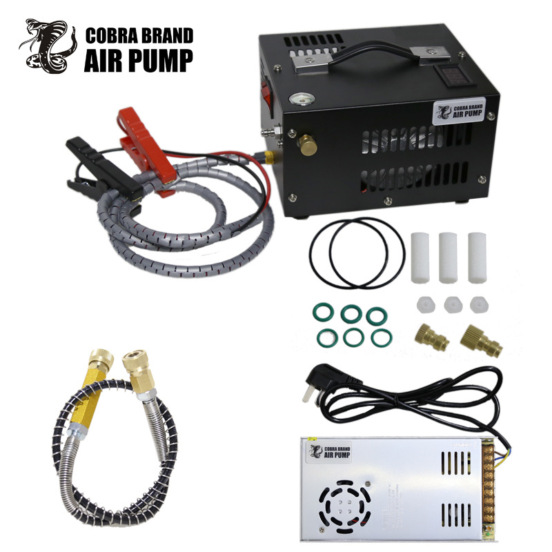 Cobra 12V coche eléctrico de alta presión sumergible bomba de aire 30MPA 4500psi 220V110V