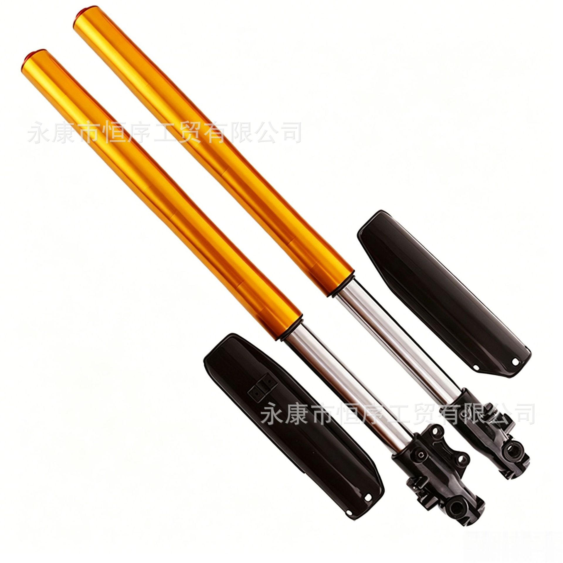 Apollo Off-Road Motorcycle Front Shock Absorber Crf Small and Medium-Sized High-Speed Racing Bbr Hydraulic Inverted 710mm Klx Shock Absorber